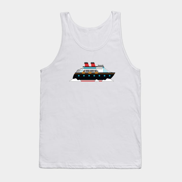 Cruise Ship Fantasy Tank Top by KevinWillms1